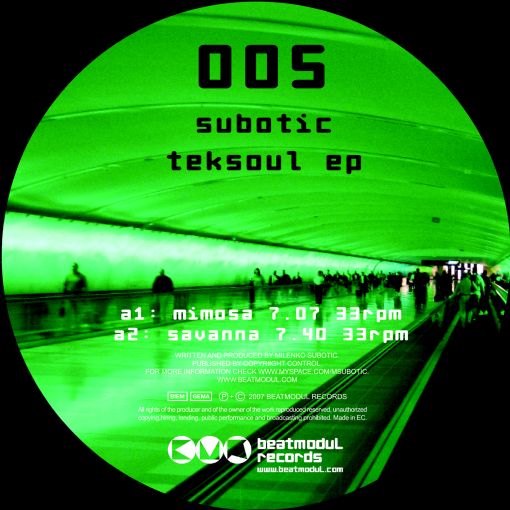 BMR005 - Subotic - Teksoul EP